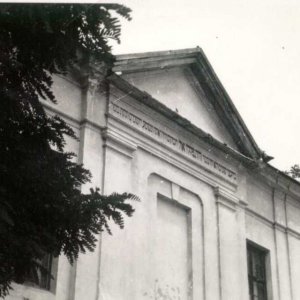 Az apostagi zsinagóga- 1935 (Forrás: MZSL)
